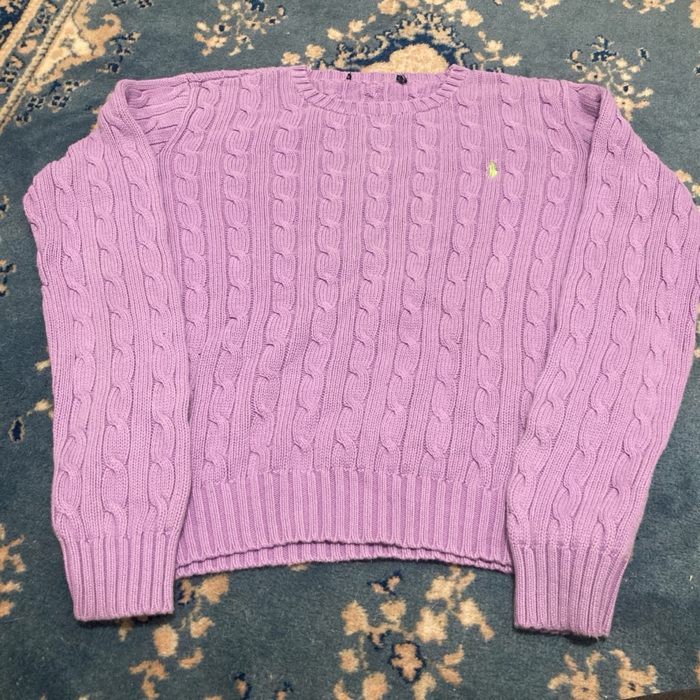 Woman’s polo Ralph Lauren sweater